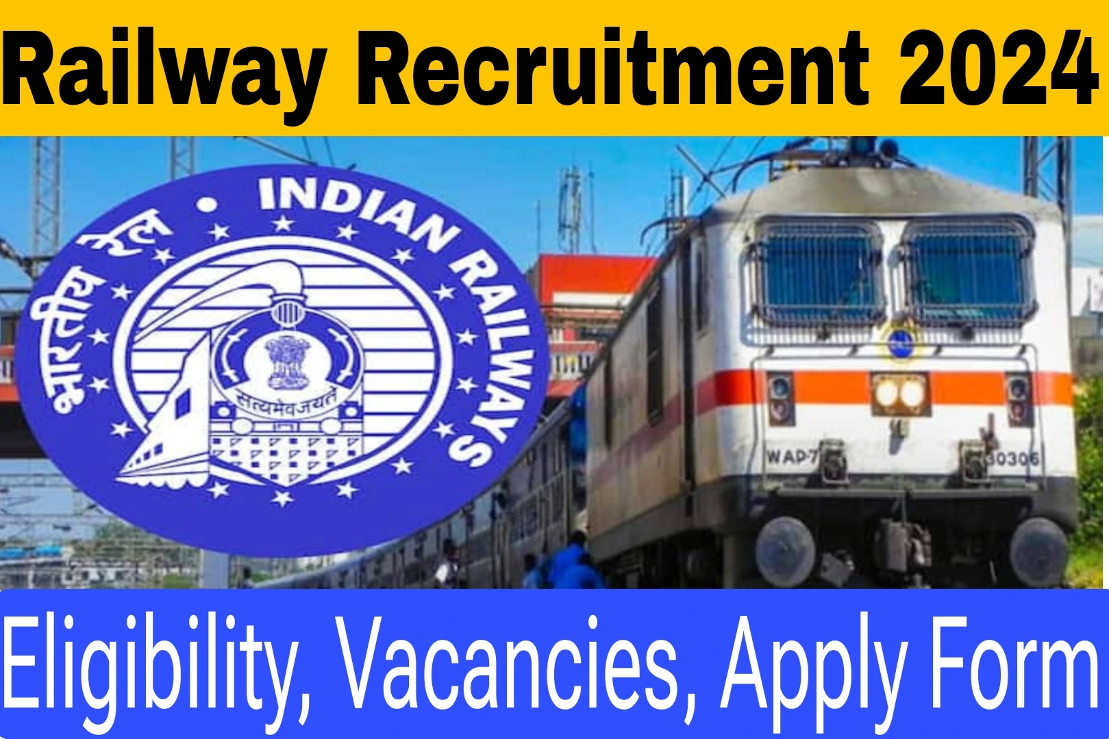 Railway Recruitment 2024, Eligibility and Apply Form for 1646 Vacancies